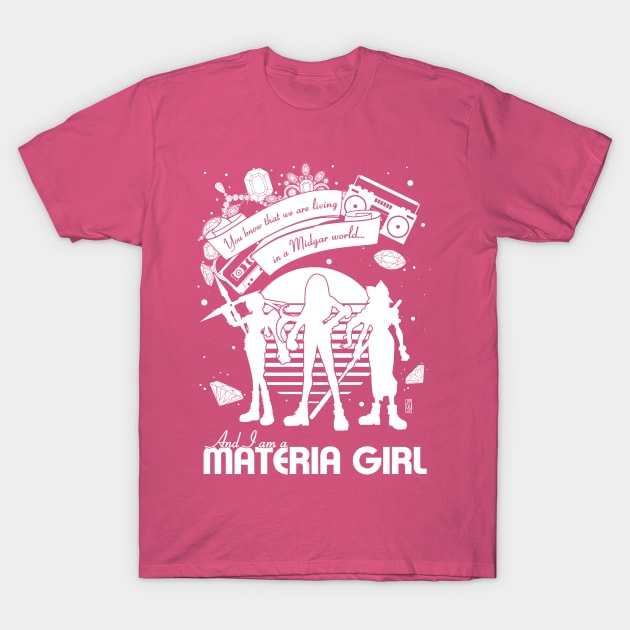 Materia Girl T-Shirt by thebeardedbrushandblade